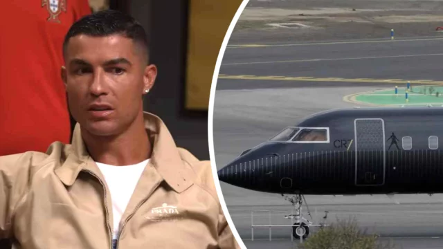 Cristiano Ronaldo jet di lusso