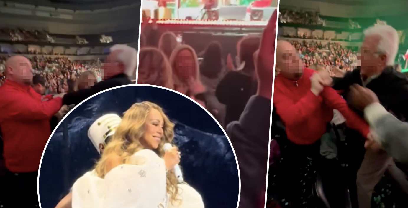 Altro che spirito natalizio, al concerto di Mariah Carey scoppia una rissa tra i fan (VIDEO)