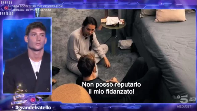 Tommaso Franchi scopre in diretta del legame tra Maria Vittoria e Alfonso