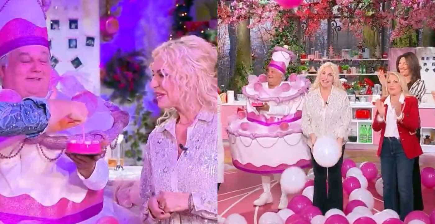 Antonella Clerici festeggia il suo compleanno: la sorpresa in diretta