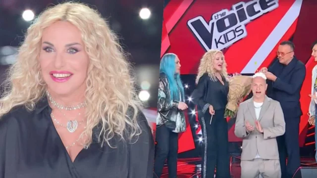 Antonella Clerici, la sorpresa di compleanno dai giudici di The Voice Kids