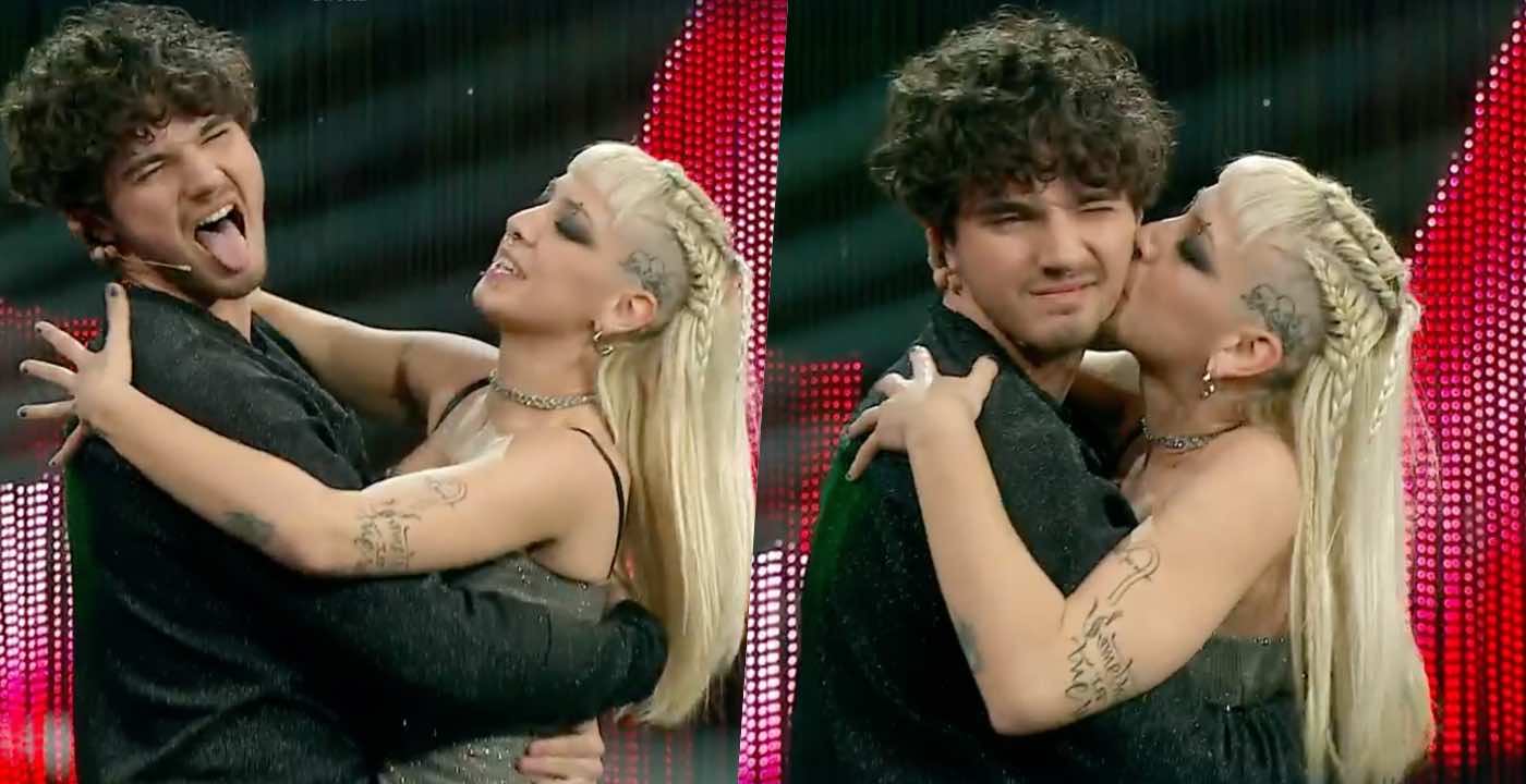 Anna Lou Castoldi e Nikita Perotti conquistano con la loro performance