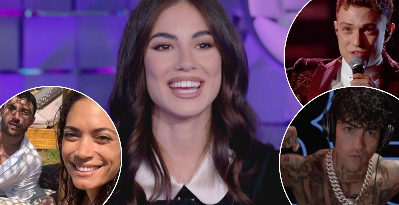 Giulia De Lellis ritrova a Sanremo 2025 il suo Tony Effe ma anche l’ex Irama ed Elodie (che sta con l’ex Iannone)