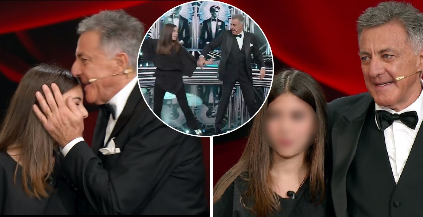 Luca Barbareschi viene sorpreso dalla figlia Maddalena a Ballando, poi si commuove danzando insieme a lei