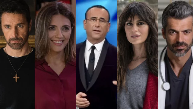 Sanremo 2025, protagonisti delle fiction Rai co-conduttori di Conti