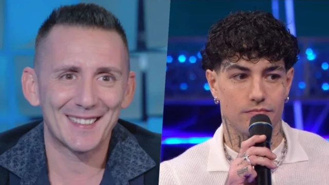 Kekko Silvestre contro Tony Effe a Sanremo