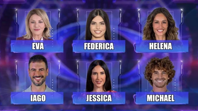 GF: Eva, Federica, Helena, Iago, Jessica o Michael, chi è il tuo preferito? VOTA IL SONDAGGIO