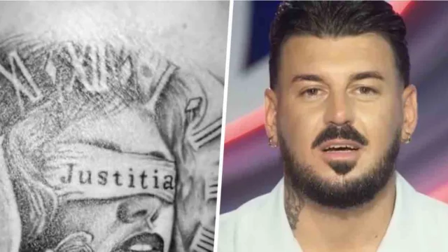 Lino Giuliano si è fatto un tatuaggio di protesta contro il Grande Fratello: 