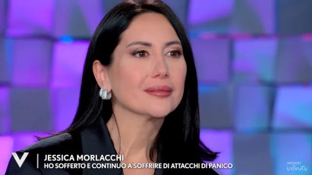 Jessica Morlacchi ha avuto un attacco di panico prima di Verissimo