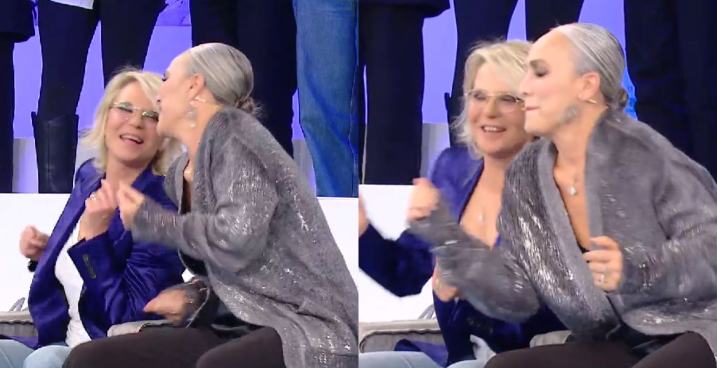 Maria De Filippi si scatena e balla ‘Italodisco’ con Rudy e Alessandra Celentano (VIDEO)