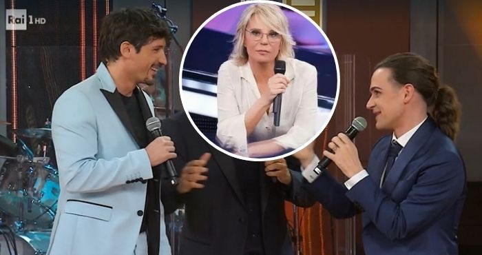 Scanu ha “scippato” a Pierdavide Carone un brano per il Serale di Amici (e c’entra Maria)