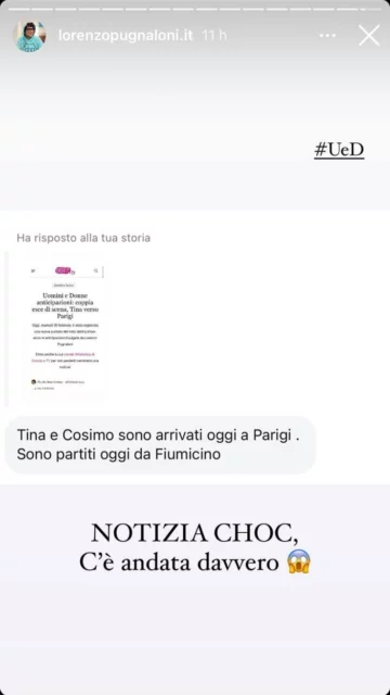 La storia di Lorenzo Pugnaloni su Tina e Cosimo - Uomini e Donne