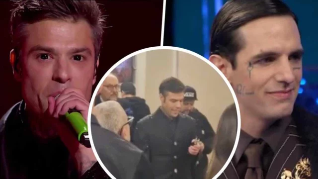 Sanremo 2025, la reazione di Fedez al settimo posto di Lauro