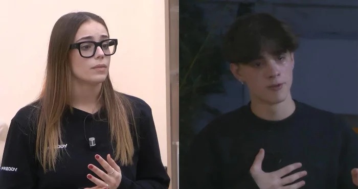 Prove di tregua tra Alessia e Luk3, lui scoppia a piangere e le chiede scusa