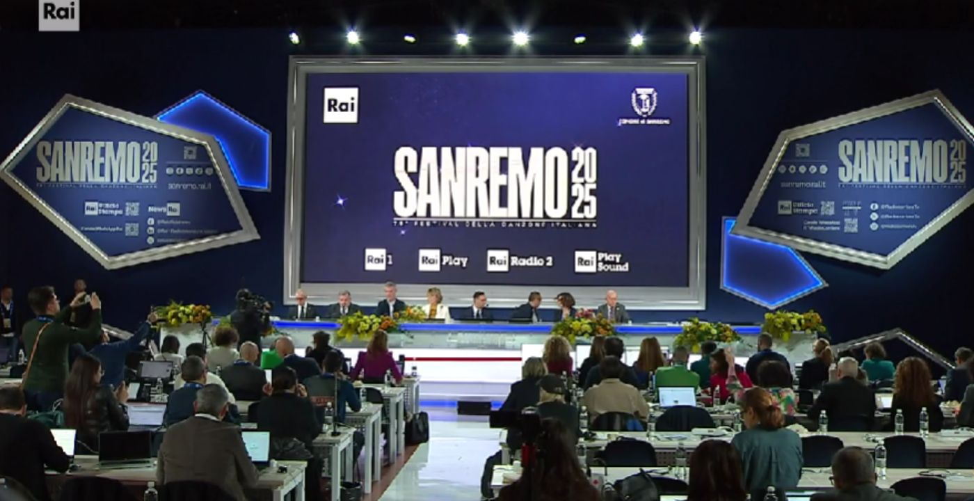 Sanremo 2025, la conferenza stampa della prima puntata dell’11 febbraio