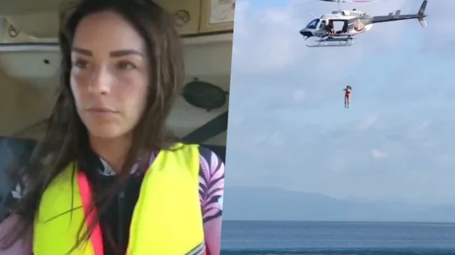 Isola dei Famosi, Anita fa un pauroso salto dall'elicottero