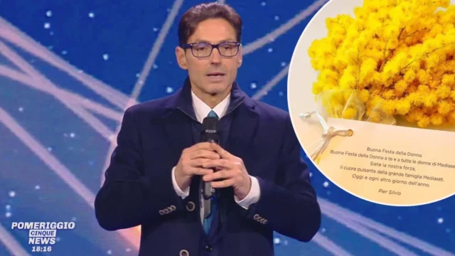 Pier Silvio Berlusconi regala mimose a tutte le dipendenti Mediaset