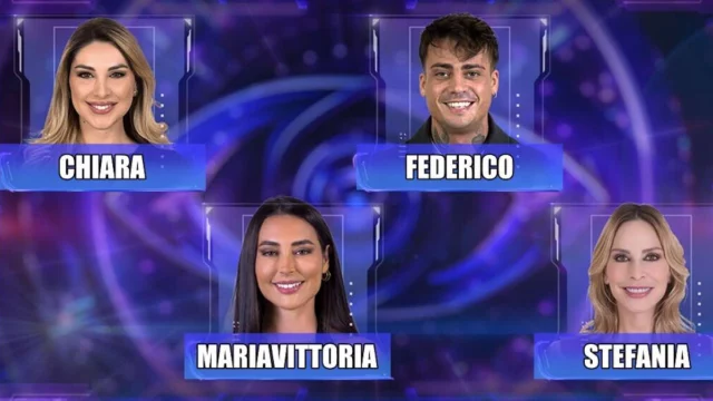 GF: Chiara, Federico, Mariavittoria o Stefania, chi salvi? VOTA