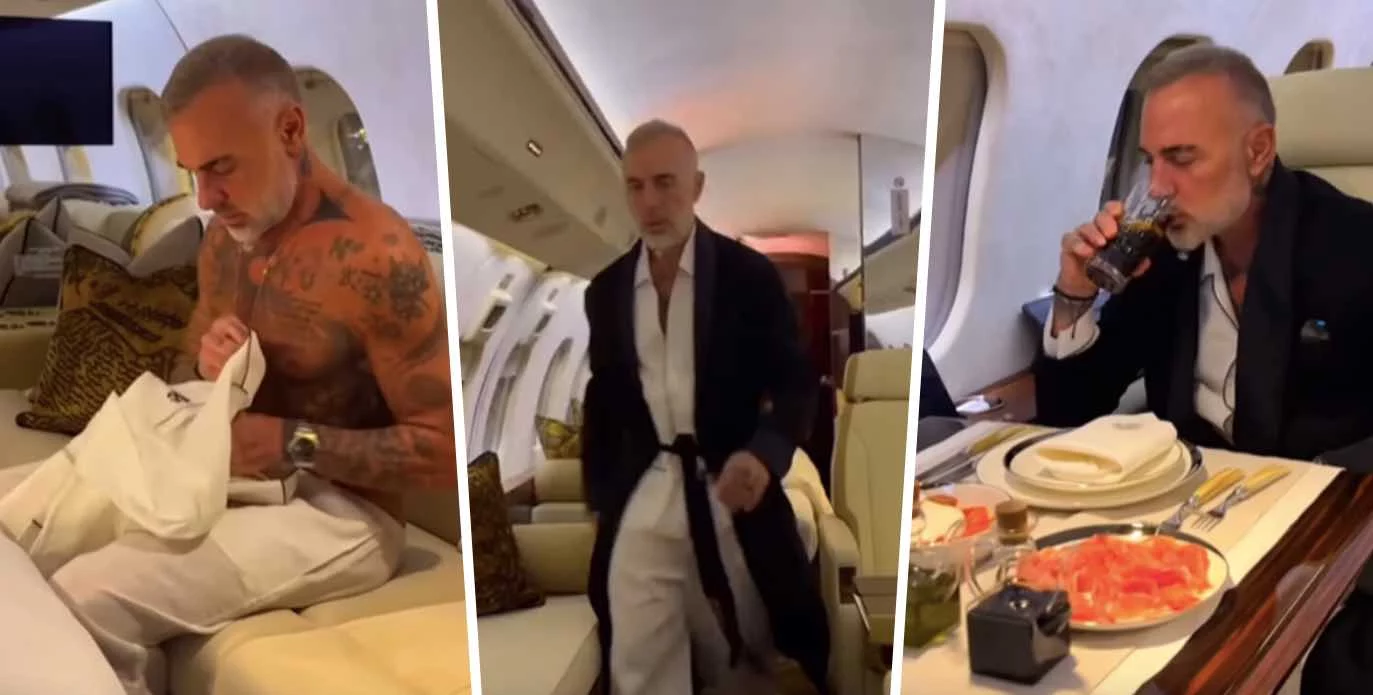 Quanto costa il lussuoso jet privato di Gianluca Vacchi (VIDEO)