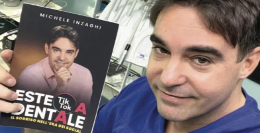 Nel libro di Michele Inzaghi: l’importanza del sorriso sui social