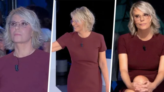 Maria De Filippi, costo e brand dell'abito indossato a C'è posta