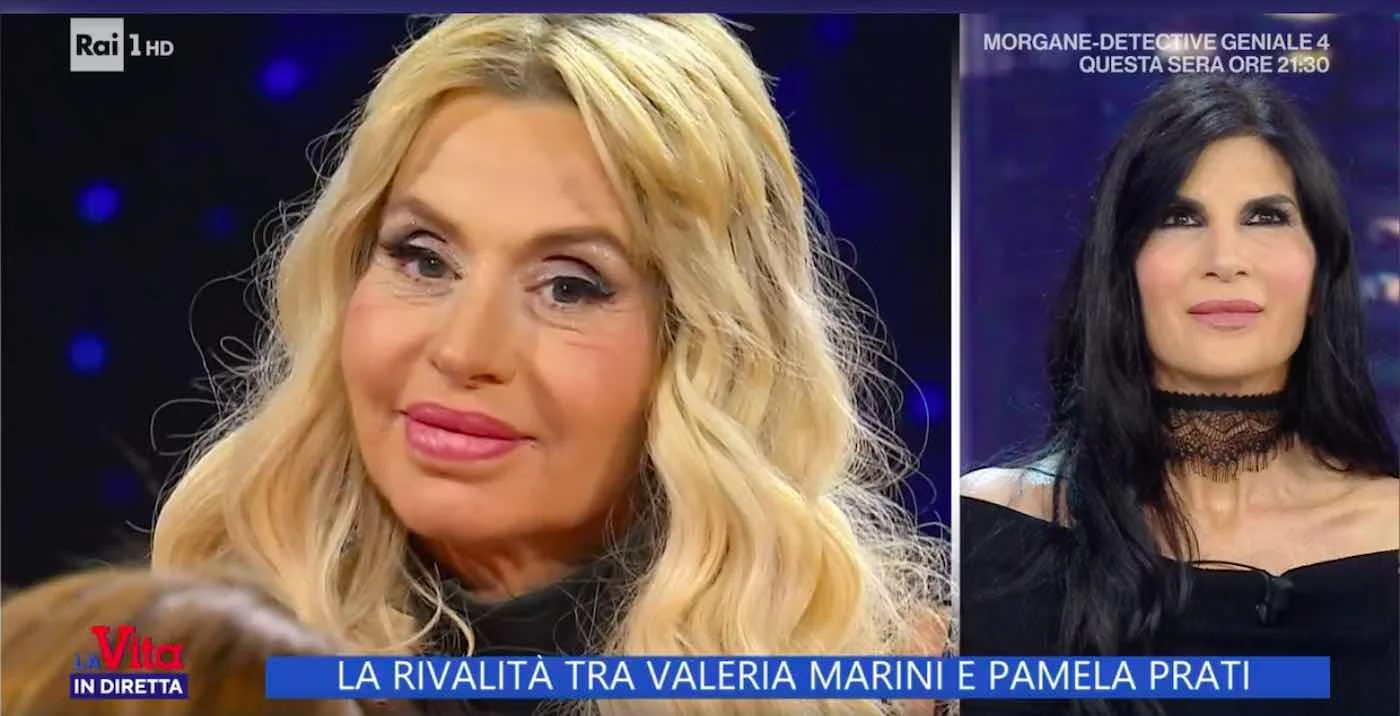 Pamela Prati commenta la reazione di Valeria Marini: “Mi ha chiesto scusa, io a lei non l’avrei fatto”