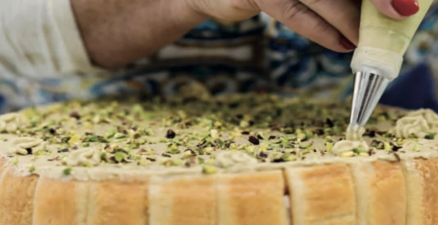 Pistì: torta senza cottura al pistacchio