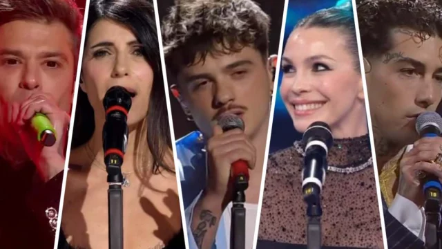 Sanremo 2025, chi sale e chi scende! La classifica delle canzoni