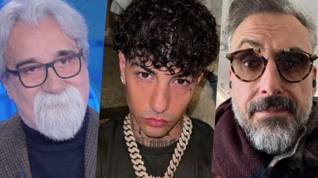 Tony Effe posta un selfie di Beppe Vessicchio e Brunori Sas