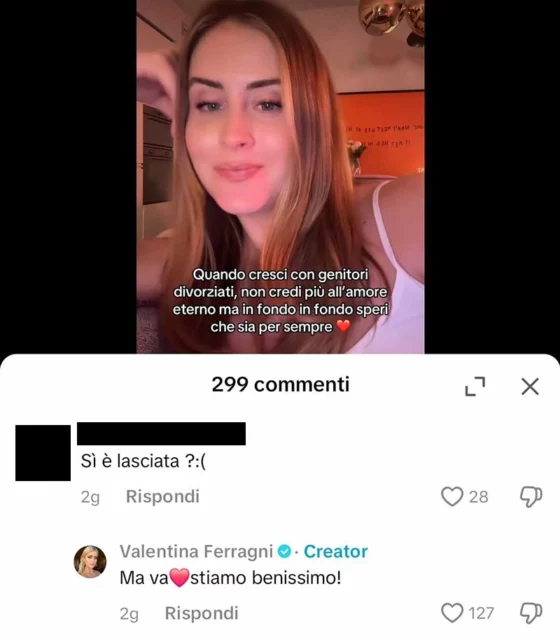 Valentina Ferragni TikTok